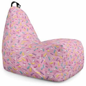 Fotoliu Puf Bean Bag tip Chill L, Glazed Sprinkle