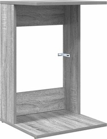 vidaXL Masă laterală Gri Sonoma 40 x 38 x 62,5 cm Lemn compozit