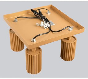 Spot auriu 25x25 cm Gleam – Sollux