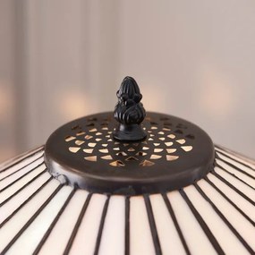 Endon 70935 - Lampă de masă Tiffany FARGO 2xE27/60W/230V, Ø 41,5 cm