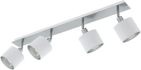 Eglo 97535 - Lampă spot VALBIANO 4xE14/10W/230V