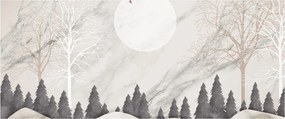 Tablou - Peisaj de iarnă (120x50 cm)