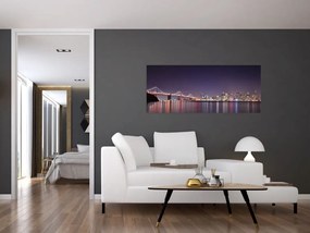 Tablou cu privirea spre San Francisco, California (120x50 cm)