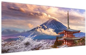 Tablou - Muntele Fuji (120x50 cm)