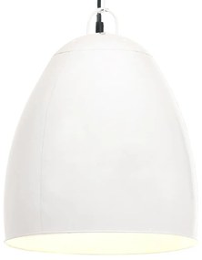 Lampa suspendata industriala, 25 W, alb, 42 cm, E27, rotund 1,    42 cm, Alb,    42 cm