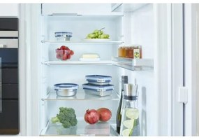 Caserolă Tefal 0,8 l MSEAL STEEL albastru/oțel inoxidabil