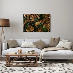 Tablou - Frunze aurii (90x60 cm)