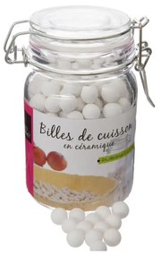 Bile de copt, 5five Simple Smart, ceramica, 12x7cm, alb