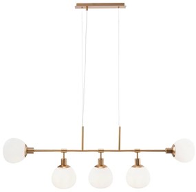 Lustra design deosebit cu 5 surse de lumina Erich MYMOD221-PL-05-G
