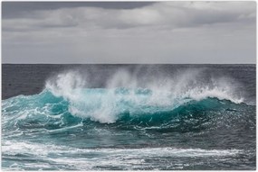 Tablou - Valuri pe ocean (90x60 cm)