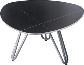 Masă auxiliară de grădină cu blat din piatră 68x67,5 cm Alina – Garden Pleasure