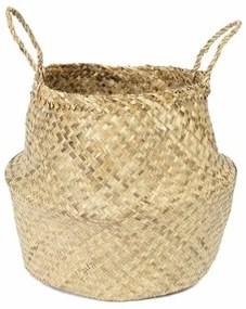 Coș de depozitare tricotat din iarbă de mareCompactor Belly, 45 x 36 cm, natural