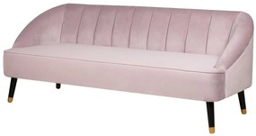 Canapea 3 locuri Aberlor (roz) . 1008523