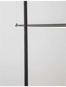 Pendul LED design liniar ELETTRA negru