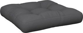 vidaXL Pernă de paleți, antracit, 58x58x10 cm, material textil