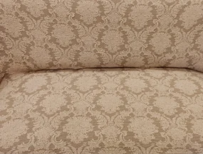 Husa elastica pentru canapea 3 locuri, fara volanas, model Jacquard, Bej