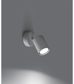 Spot de perete LEMMI 1xGU10/40W/230V alb Sollux SL.1123