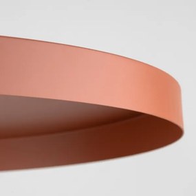 Lustră pe cablu SILA 1xE27/15W/230V d. 40 cm cărămidă/verde