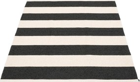 Covor pentru exterior și interior alb-negru 140x180 cm Bob Black Vanilla – Pappelina