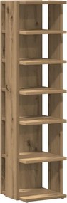 vidaXL Pantofar, stejar artizanal, 28x27x102 cm lemn prelucrat