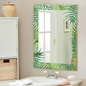 Oglindă de perete Surdic Espejo Decorado Monstera, 50 x 70 cm