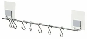 Compactor Autoadeziv agățat bar de bucătărieBestlock Magic, 8 cârlige