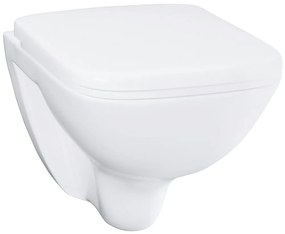 Set Vas WC suspendat cu rezervor incastrat, clapeta si capac Grohe Solido Square 37x53 cm evacuare orizontala