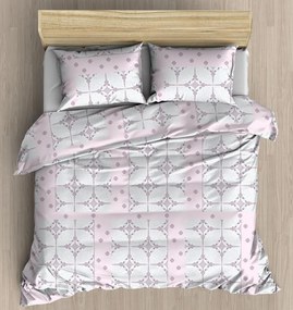 Lenjerie de pat bumbac PONSA roz Dimensiunile lenjeriei: 70 x 90 cm | 140 x 220 cm
