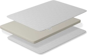 Saltea de calatorie pliabila copii 120x60 cm Danpol ,   husa bumbac matlasat, geanta transport, antialergica