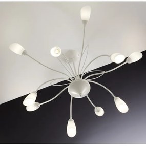 Jupiter 2061 - Lustra pe tijă GLORIOSA, 10xG9/14W/230V, crem