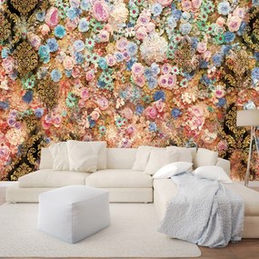 Fototapet - Flori colorate (254x184 cm)