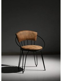 Set de scaune de sufragerie Istanbul Beige andBlack, 2 buc.