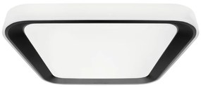Plafonier LED dimabil QUADRO 38W 230V 3000-6000K alb/negru + DO