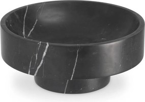 Bol/ Obiect decorativ din marmura Santiago negru 114860 HZ