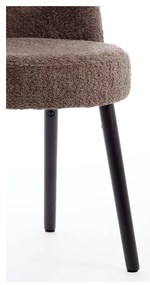 Scaun de dining maro Eckley – Light &amp; Living