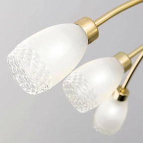 Orion - Lustră cu tijă CARLA 8xG9/28W/230V, aurie