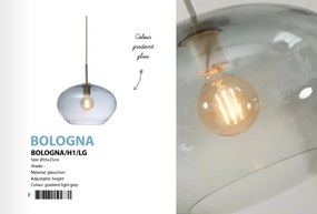 Pendul design decorativ Bologna gradient/gri
