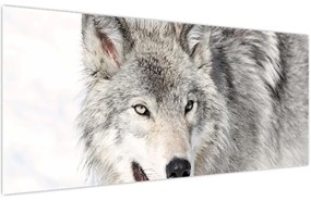 Tablou - Lupul în natură (120x50 cm)