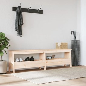 vidaXL Bancă de hol, 160x28x45 cm, lemn masiv de pin
