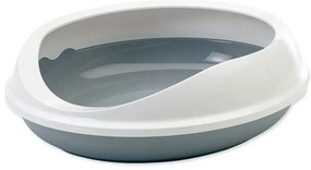 Litieră pentru pisici alb-gri 49x55 cm Savic Figaro – Plaček Pet Products