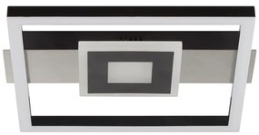 Brilliant BALDO plafonieră LED dimabilă 18W/230V neagră