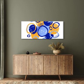 Tablou - Motiv luminos cu cercuri (120x50 cm)