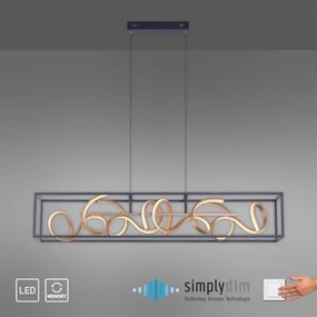 Paul Neuhaus 2416-18 - LED Lustră dimmabilă pe cablu SELINA 4xLED/10,2W/230V