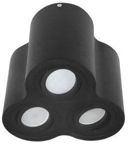 Lampă spot BAROCO 3xGU10/30W/230V negru