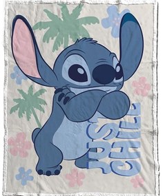 Disney Lilo și Stitch Just Chill Pătură Sherpa 130x170cm