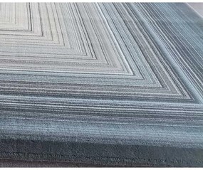Covor lana Stim blue 300 X 300