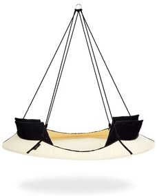 Leagăn de grădină crem-negru - Hangout Pod