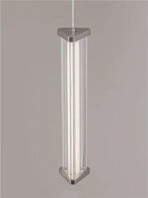 Pendul, Lustra suspendata LED 3000K PHEME nickel satinat