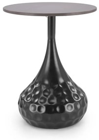 Masa de cafea Verde marmura neagra/negru ø40/h52 cm