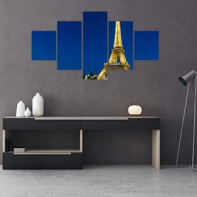 Tablou cu turnul Eiffel (125x70 cm), în 40 de alte dimensiuni noi